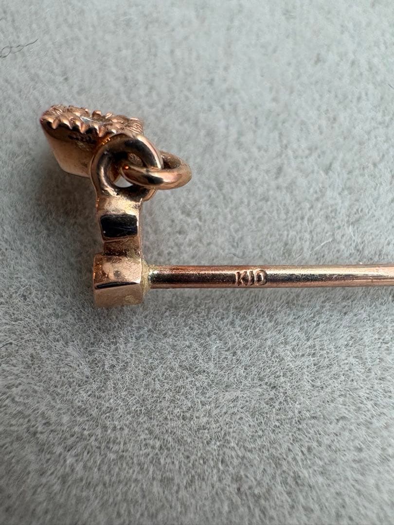 アガット（agate) K10ピアス