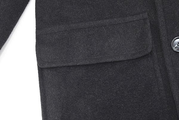 イタリア製 STRETTA DI MANO カシミヤ混ウール アイコンコート48