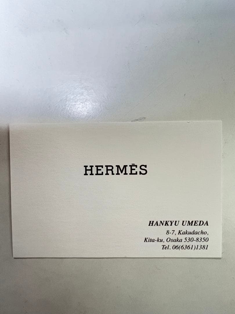 ほぼ未使用 保管品エルメス バスティア ケース レザー レディース 箱付