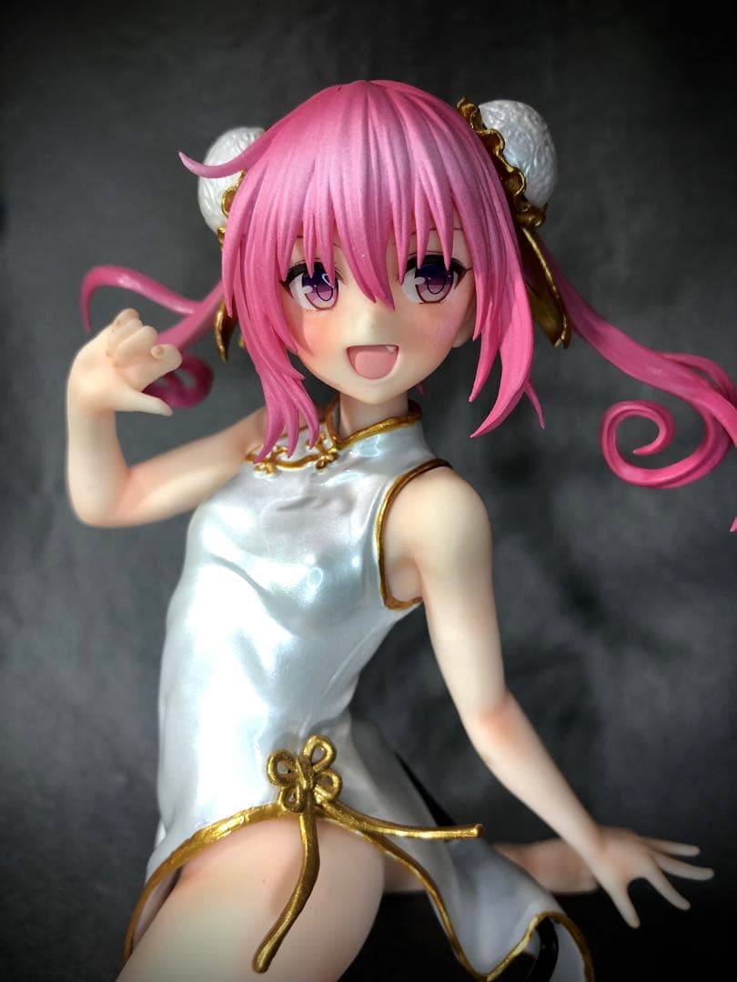 ToLOVEる　とらぶる　ナナ　フィギュア　リペイント　元箱付き　チャイナドレス