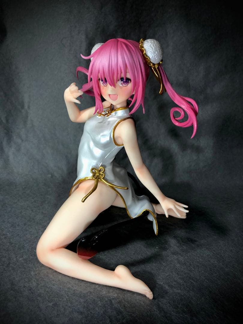 ToLOVEる　とらぶる　ナナ　フィギュア　リペイント　元箱付き　チャイナドレス