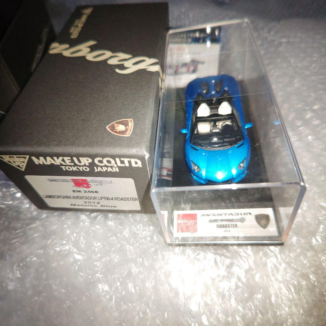 1/43　アイドロン　LP700-4　ロードスター　アヴェンタドール　青