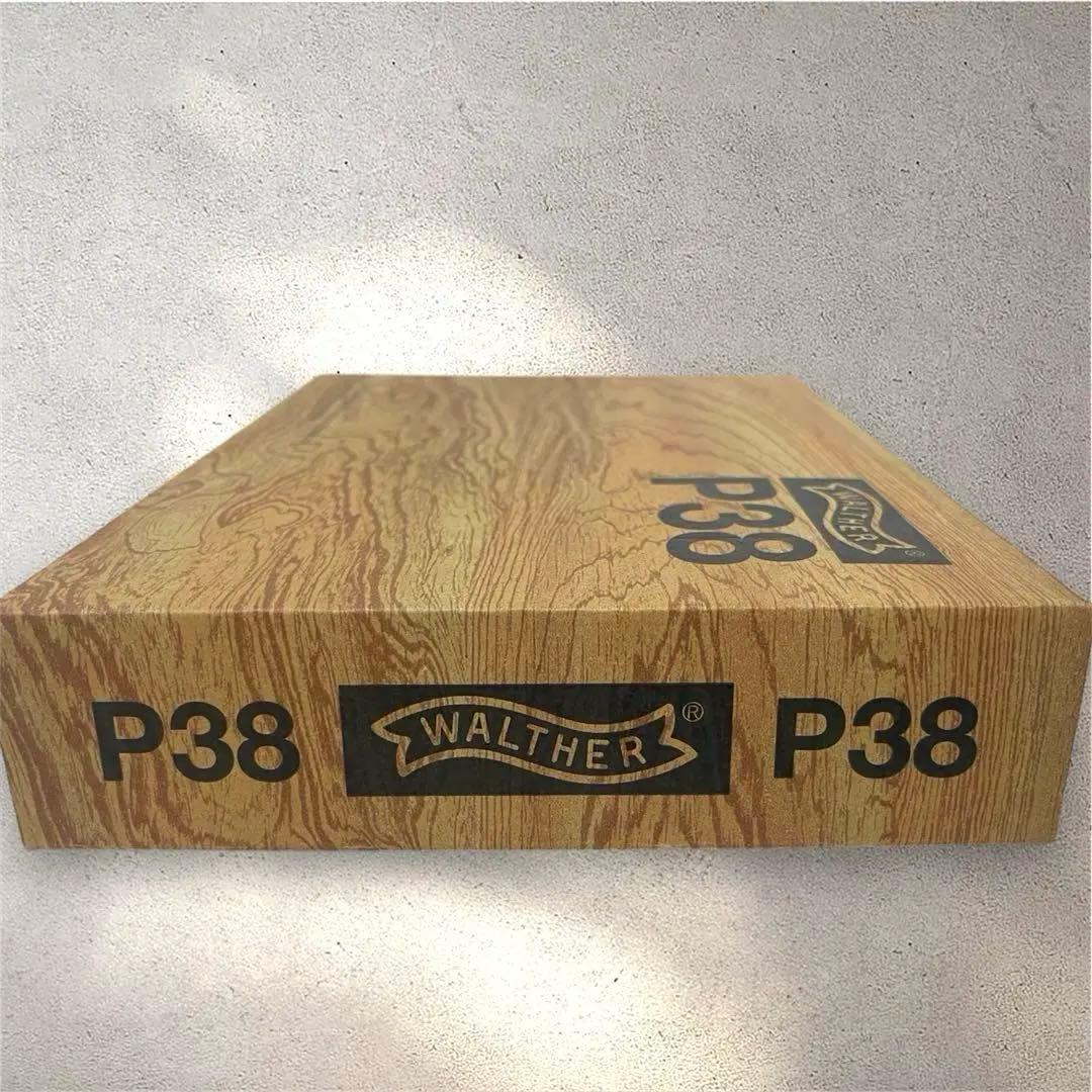 【未使用品】マルゼンワルサーP38 ガスブローバックモデル ブラック