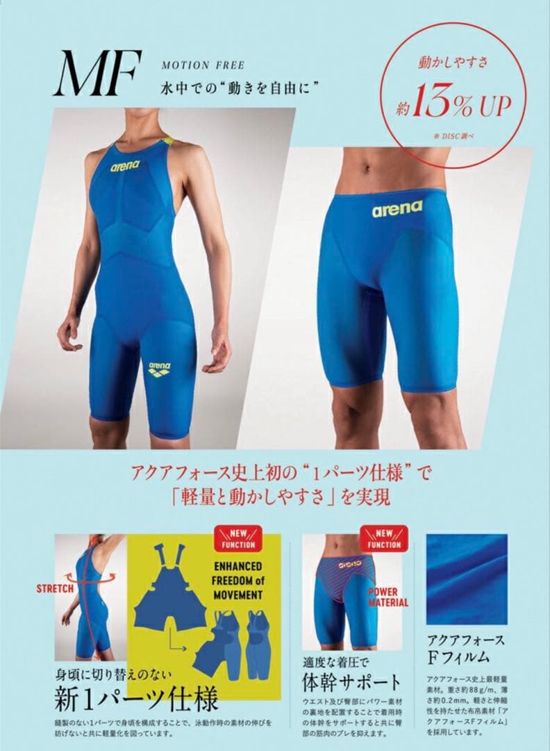 アリーナ　高速水着 ULTIMATE AQUAFORCE X MF Sサイズ