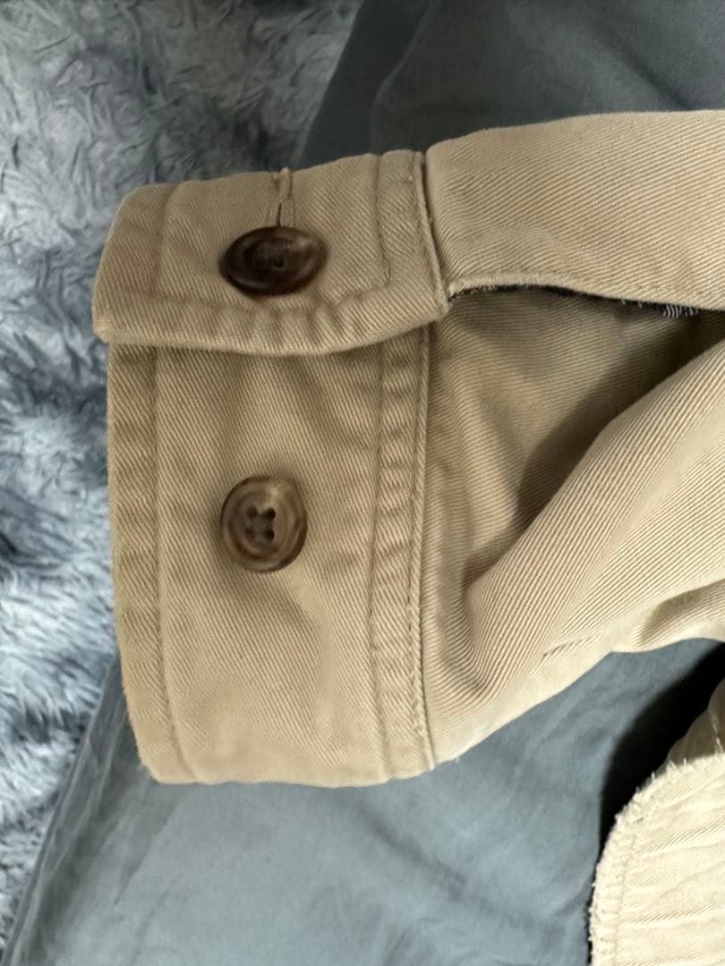 希少 Ralph Lauren ジップアップジャケット　ラルフローレン ベージュ