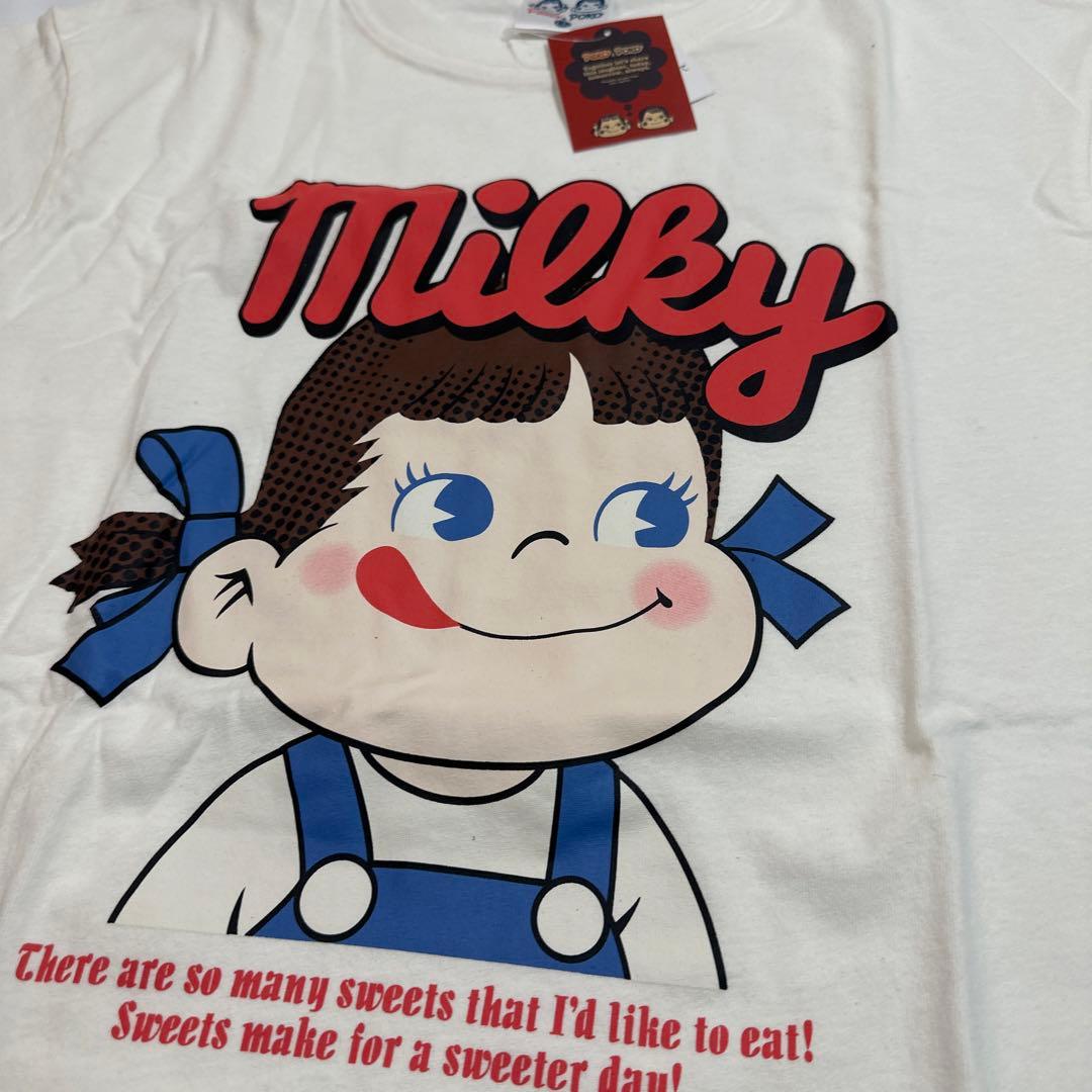 新品未使用　ペコちゃん　Tシャツ  半袖　半袖Tシャツ  ルームウェア