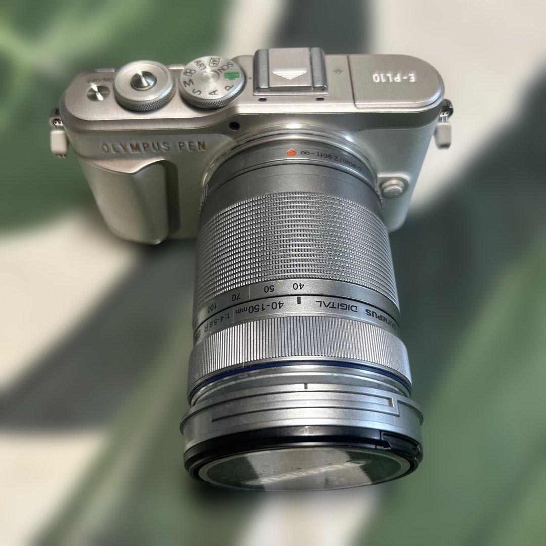 Olympus E-PL10 ホワイト/シルバー　40-150mm