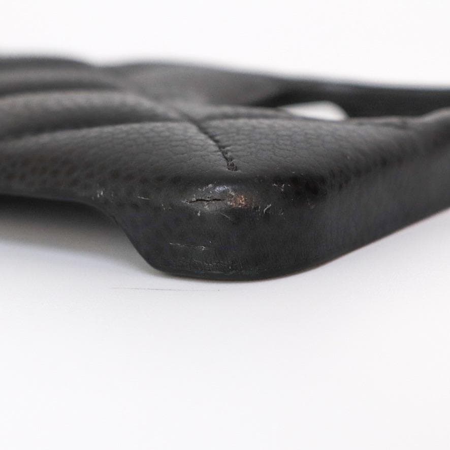 CHANEL マトラッセ iPhone13Proケース スマホケース ブラック