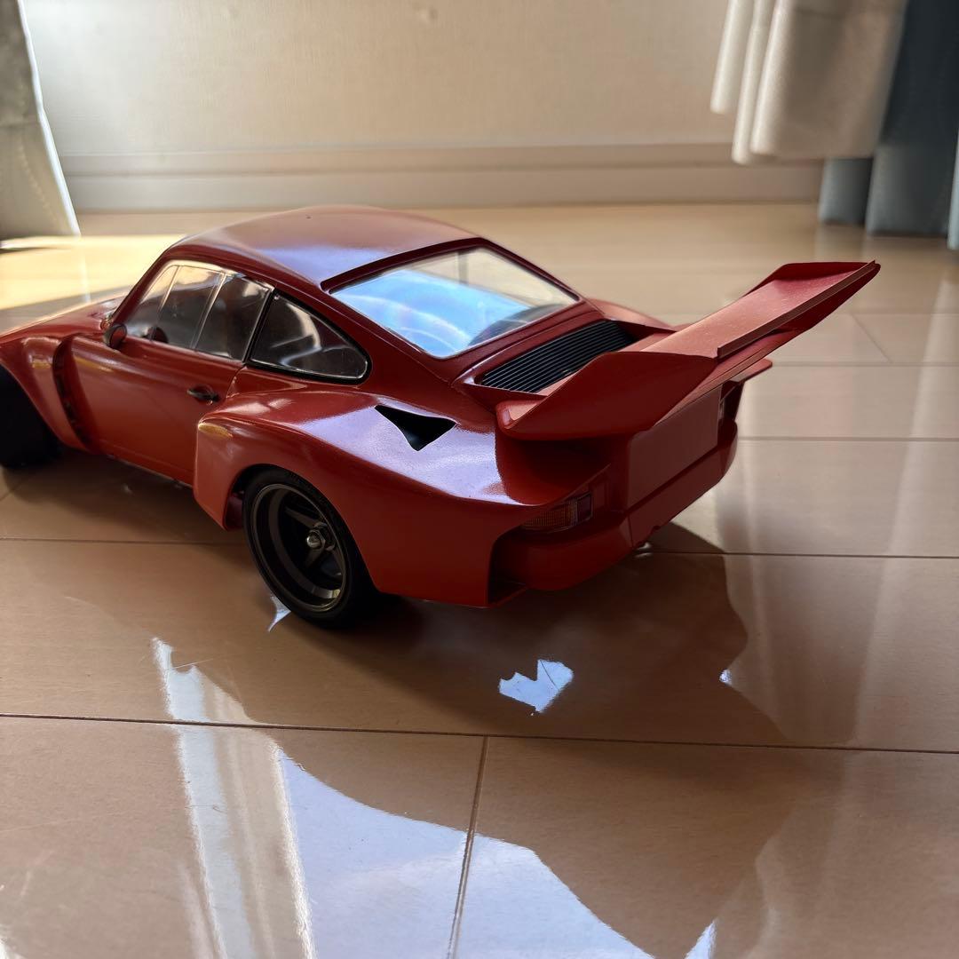 タミヤラジコン　ポルシェ935 レトロ　ビンテージ　受信機　サーボ付き