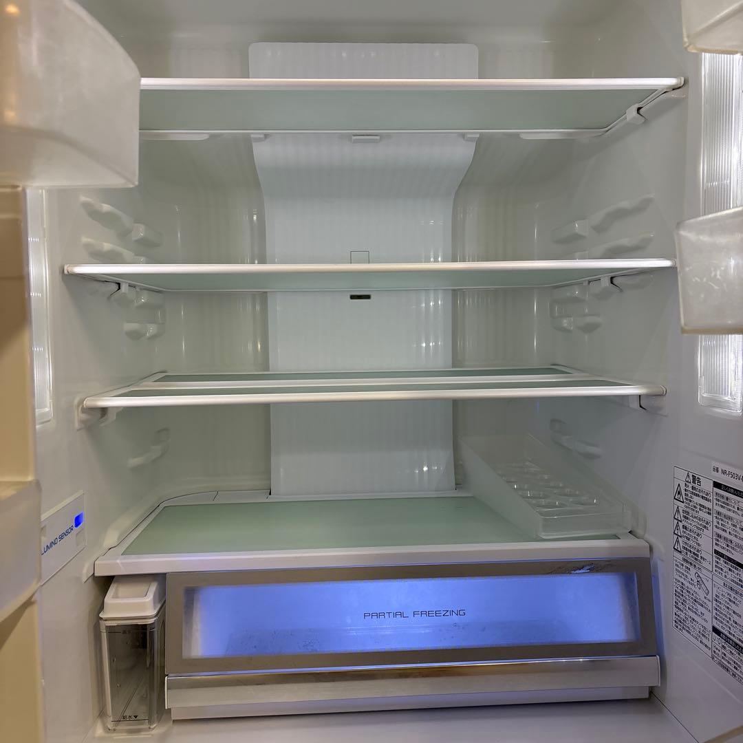 着物ぷりん　Panasonic 冷凍冷蔵庫　NR-F503V-N 6ドア