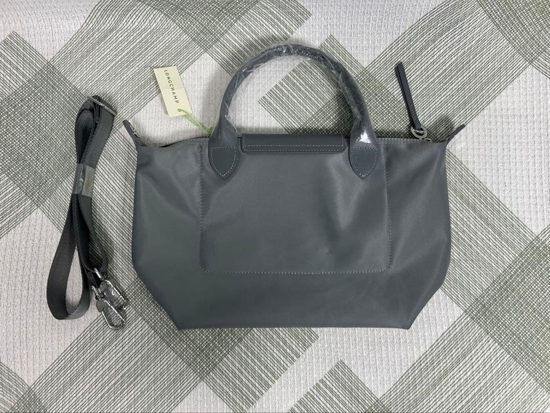 《LONGCHAMP》プリアージュ トップハンドバッグ　S/ダークグレー