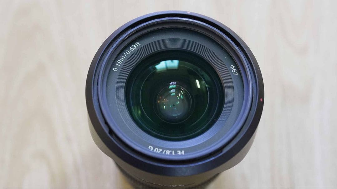 SONY FE 20mm F1.8G SEL20F18G 美品中古