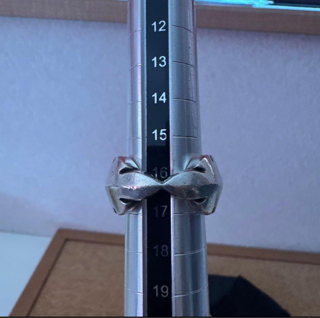 CHROME HEARTS ダブルフレアニーリング