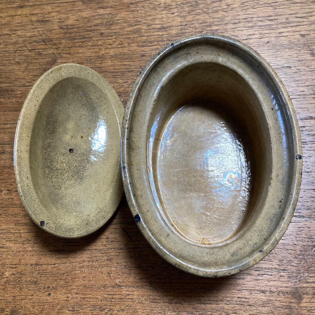 フランスアンティーク　テリーヌポット