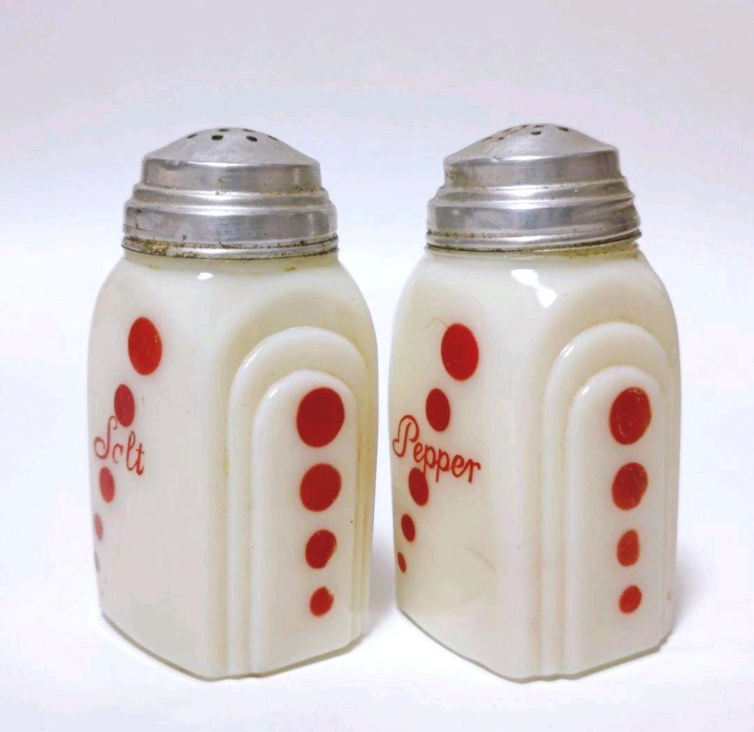 レア ビンテージ マッキー ポルカドット シェーカー