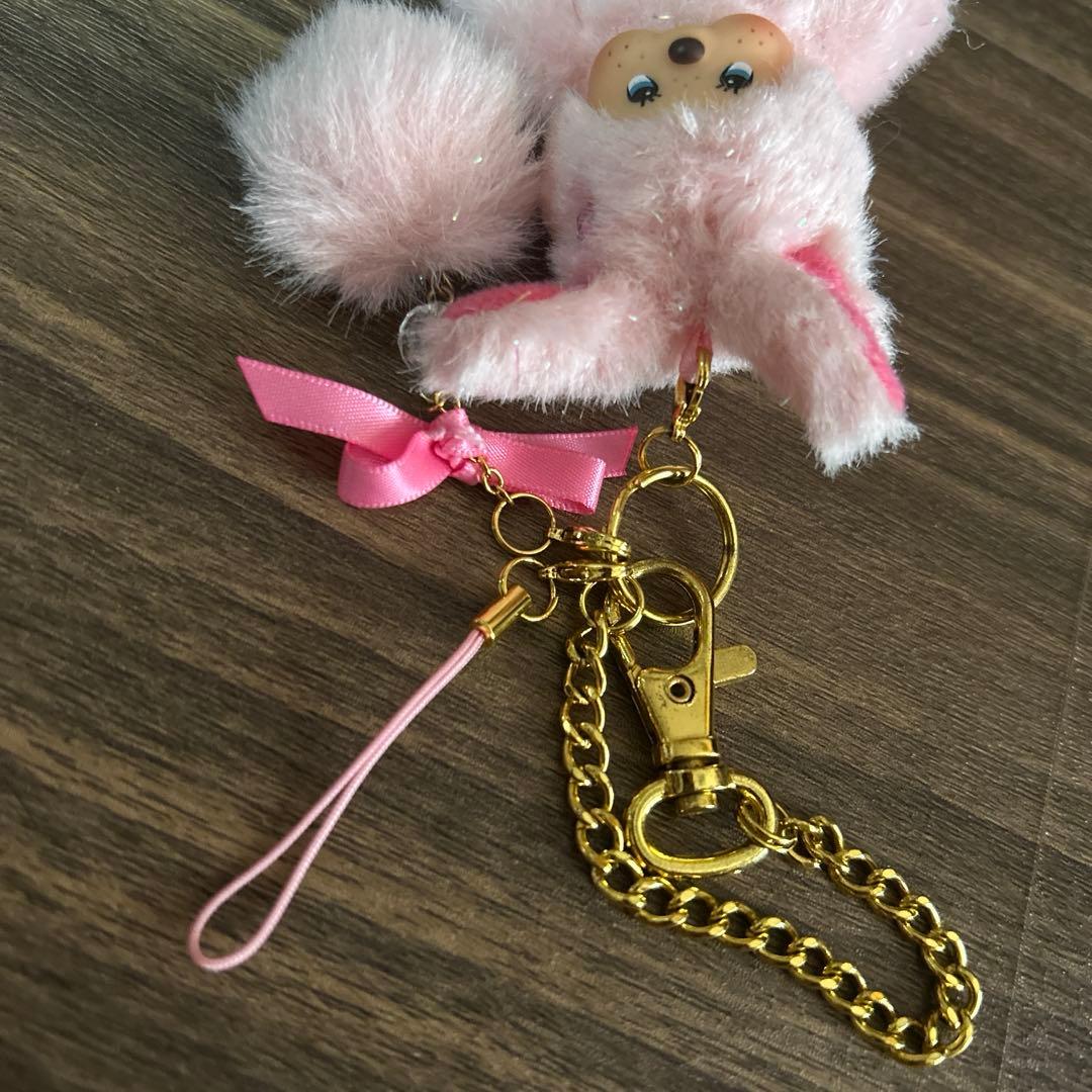 モンチッチ　チムたん　レア　キラキラ　ぬいぐるみ　ストラップ　キーホルダー