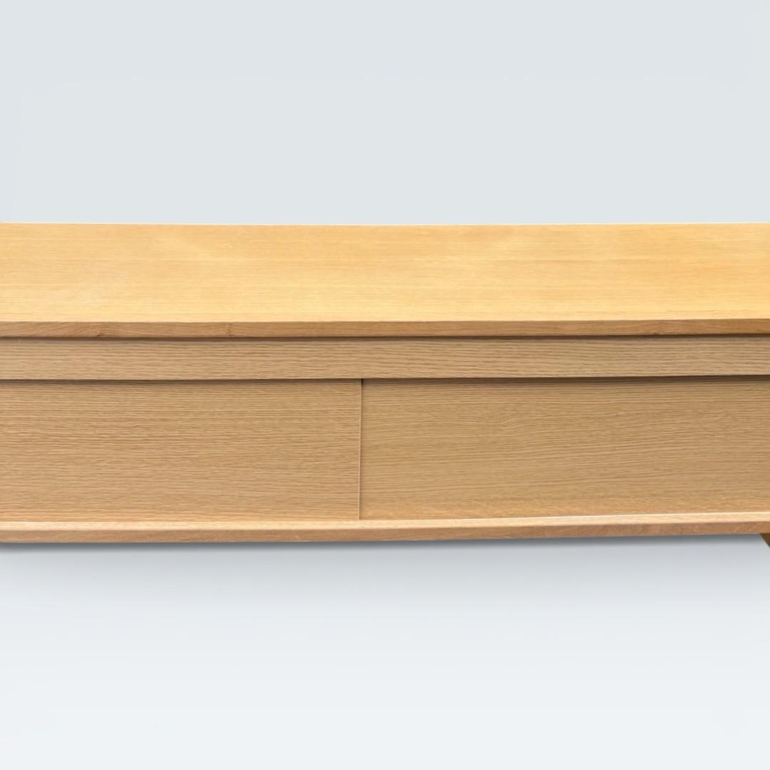 無印良品 MUJI オーク材 AVラック テレビボード 幅150cm たのメル便