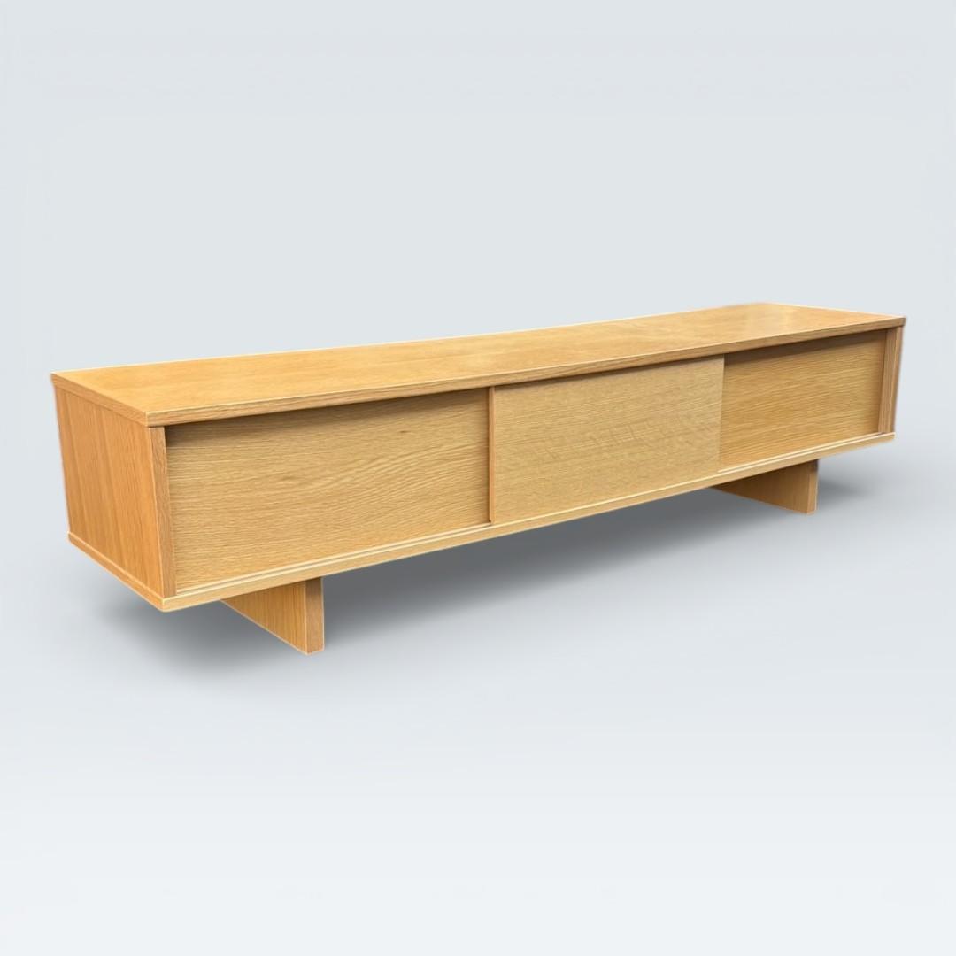 無印良品 MUJI オーク材 AVラック テレビボード 幅150cm たのメル便