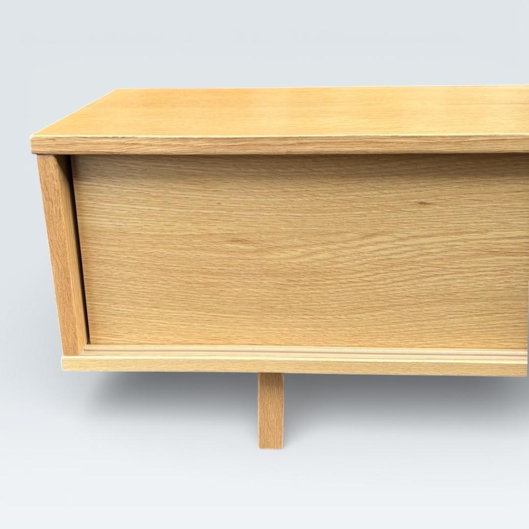 無印良品 MUJI オーク材 AVラック テレビボード 幅150cm たのメル便