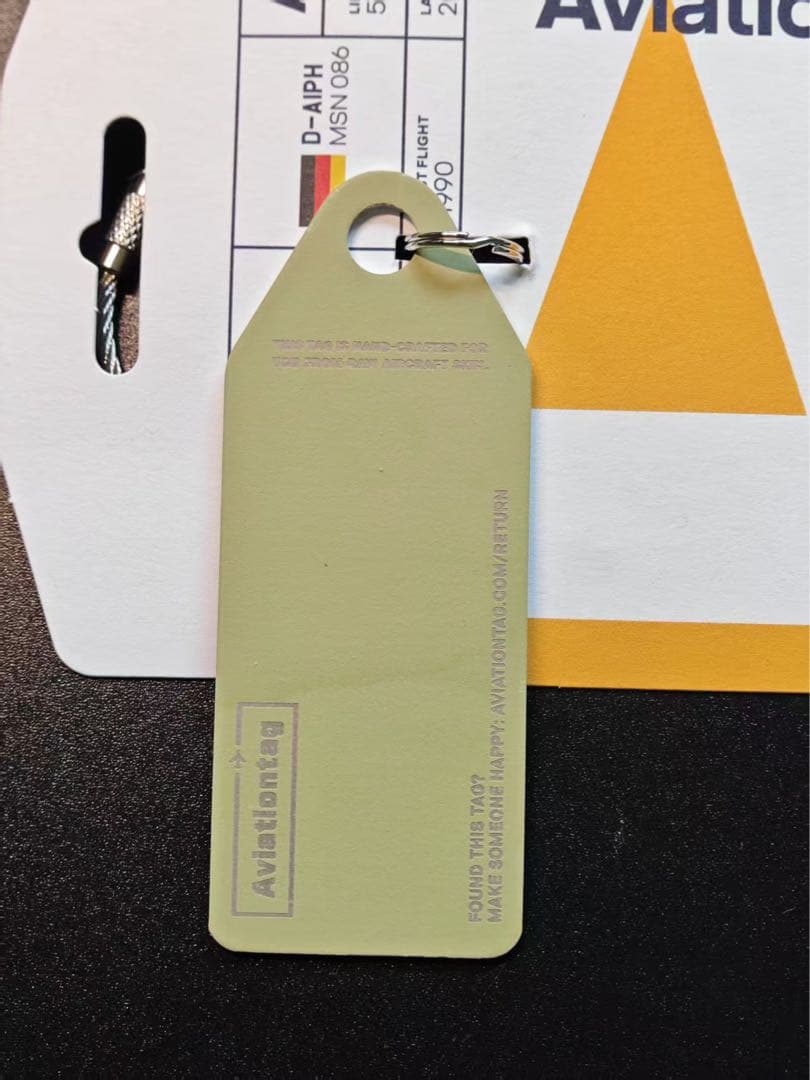 ルフトハンザドイツ航空 Aviationtag A320-211 コンビ色