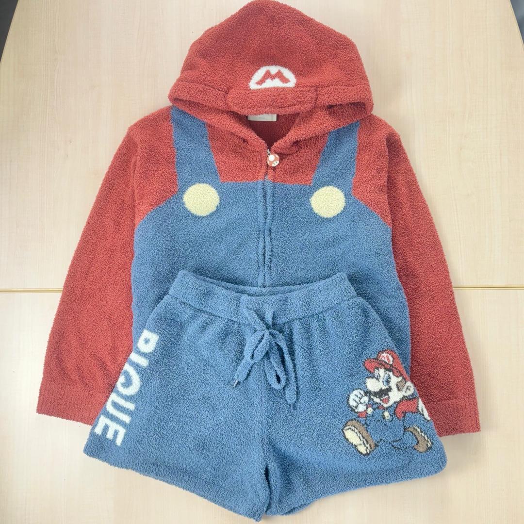 【mi】gelato pique マリオパーカー&ショートパンツ