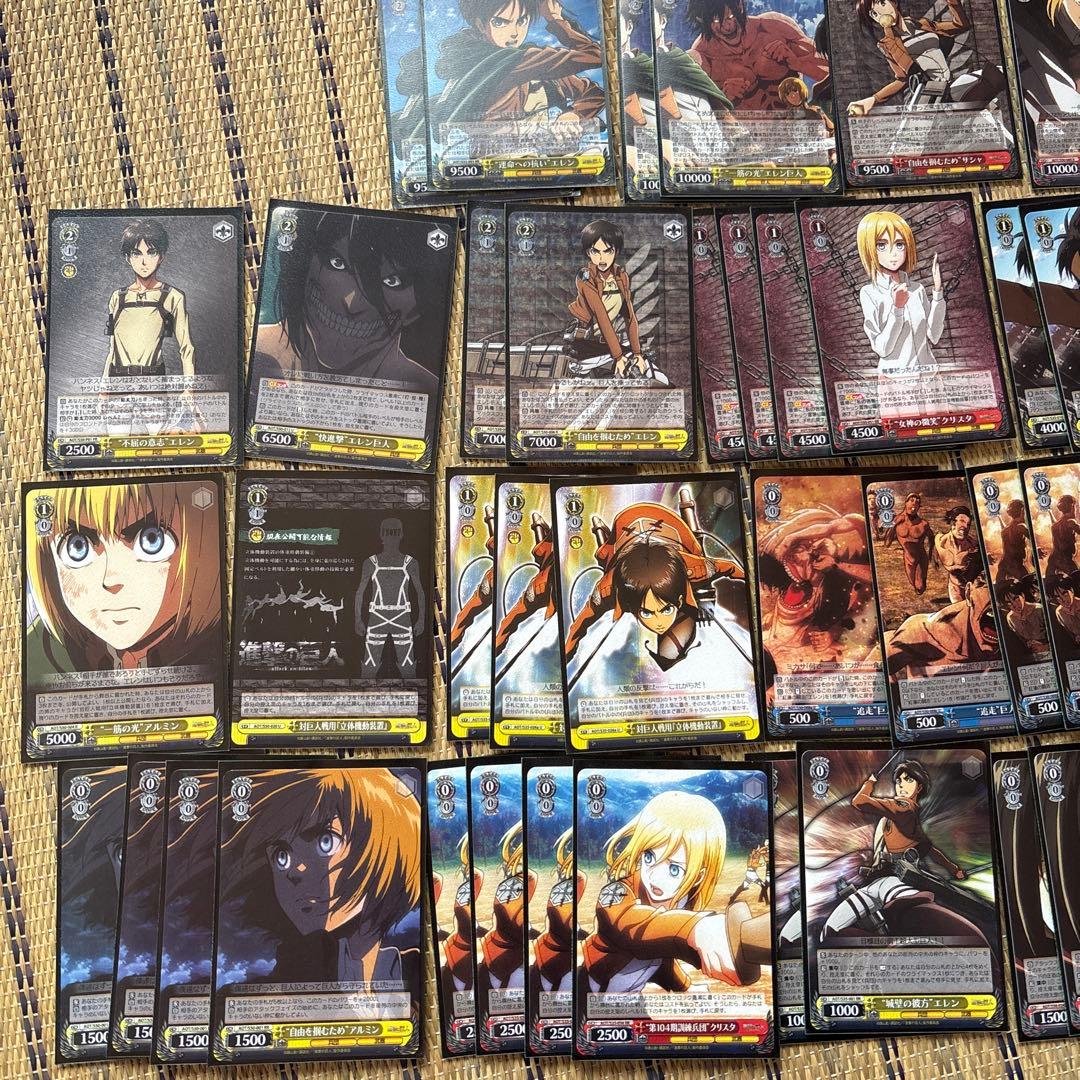 進撃の巨人 ヴァイスシュヴァルツ　デッキ　風扉 （デッキパーツ付き）