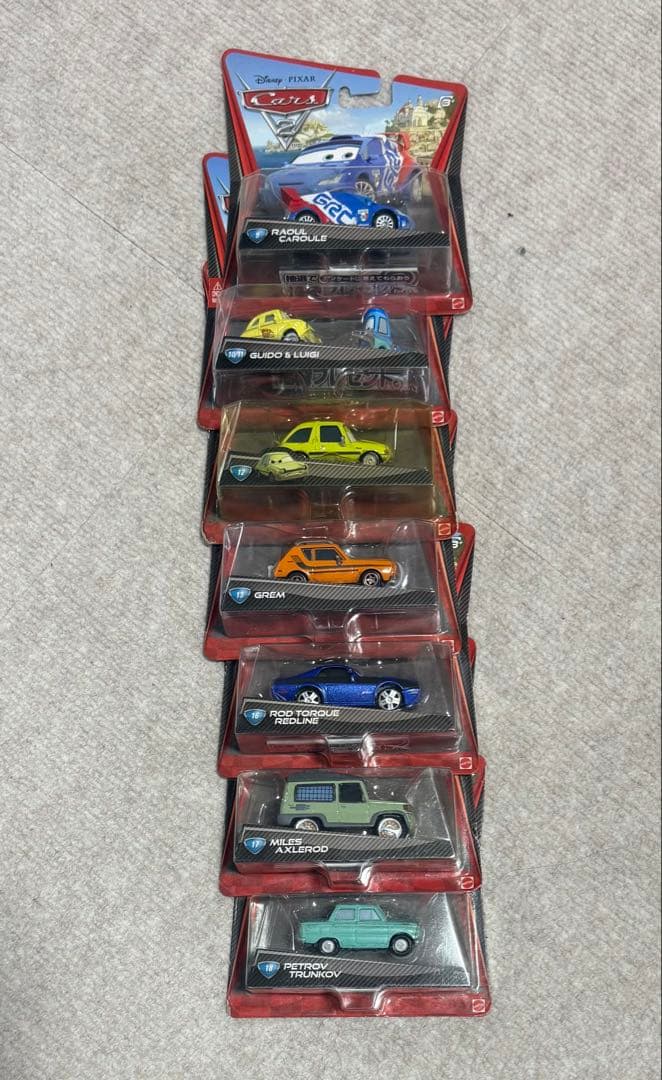 こ*う様 disny Cars pixar カーズ マテルミニカー 24台 セッ