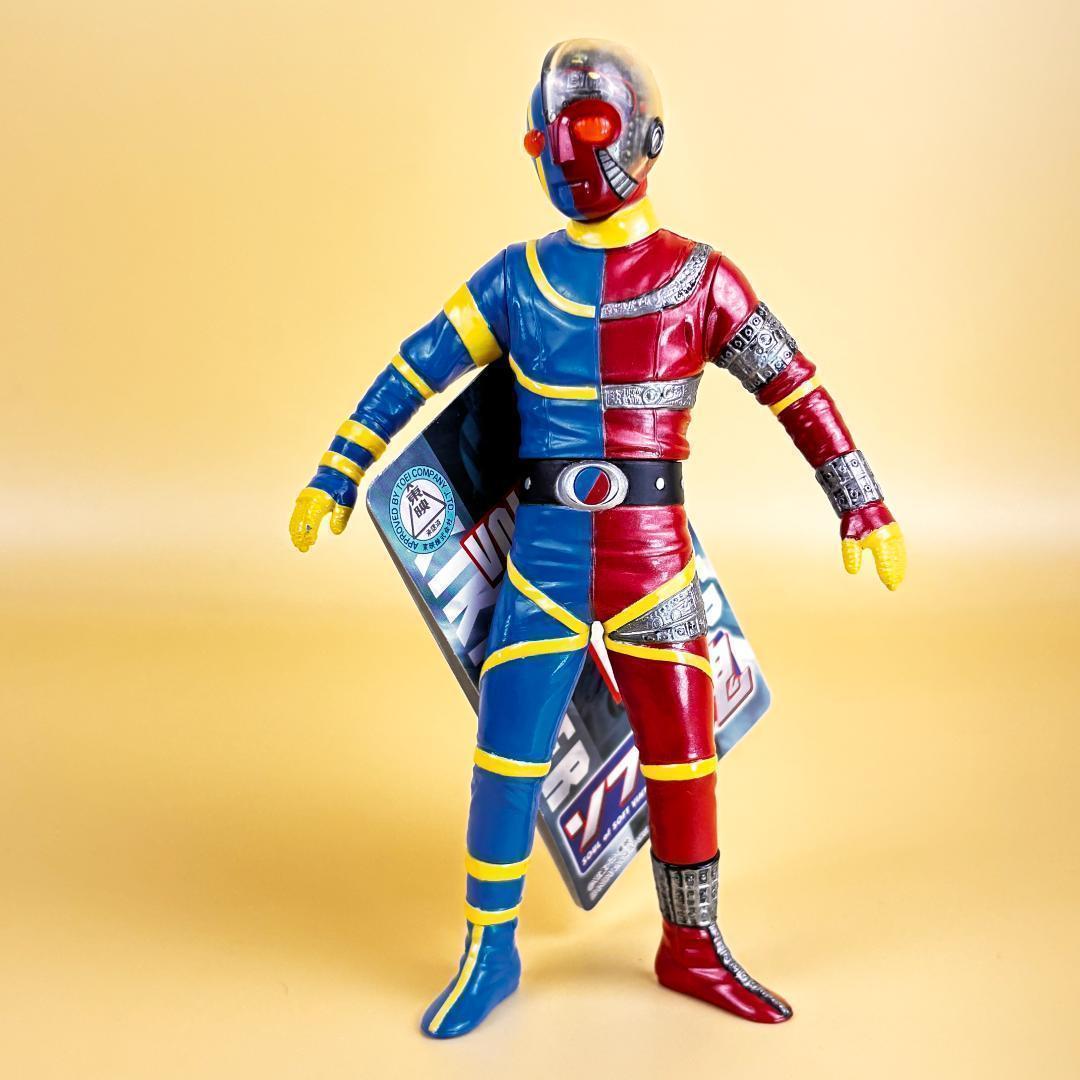 バンダイ　ソフビ魂　キカイダー・ハカイダー・ビジンダー　まとめてみました。