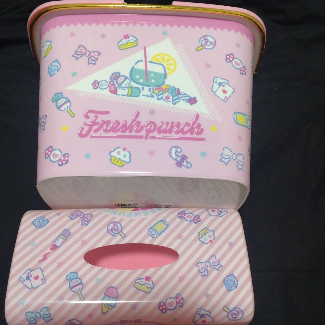 フレッシュパンチ ゴミ箱 BOX ティッシュケース バッグ 5点セット サンリオ