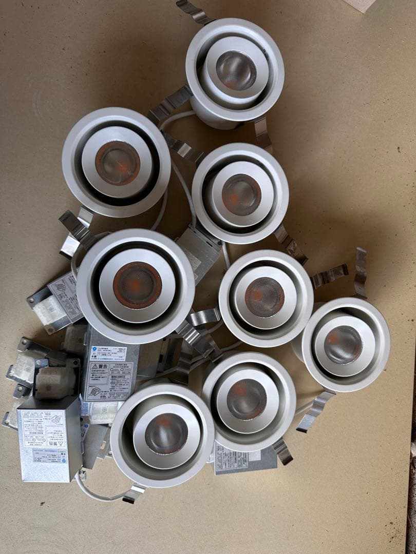 DAIKO LEDダウンライト DDL-4436YWG 8個セット