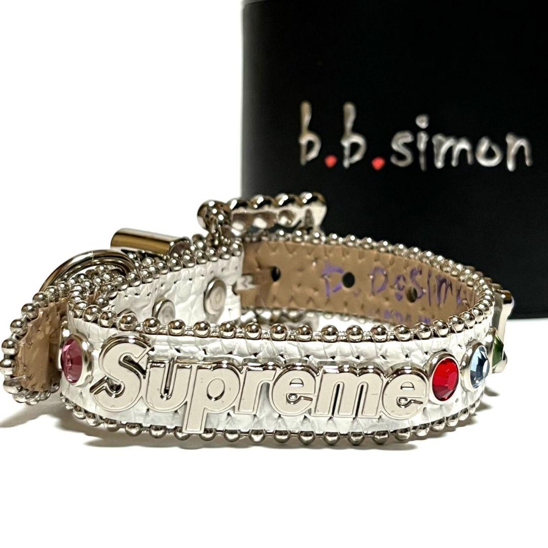 【希少・未使用】シュプリーム B.B. Simon スタッズドッグカラー