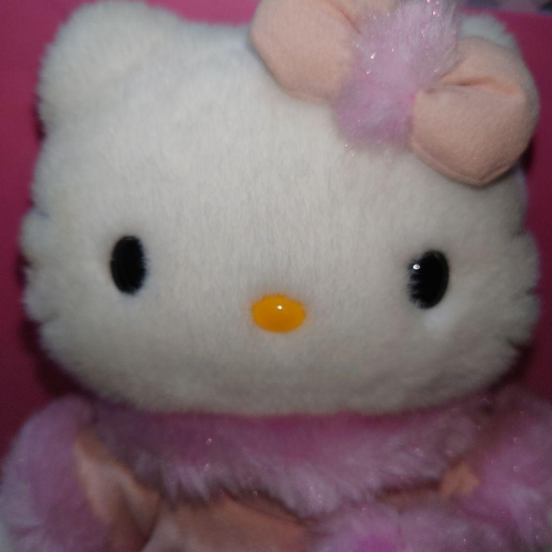ハローキティ　バックスキン　ドール　ぬいぐるみ　サンリオ