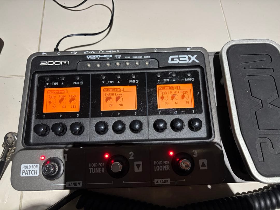 ギター Zoom G3X VOX Classic Rock AP-CR