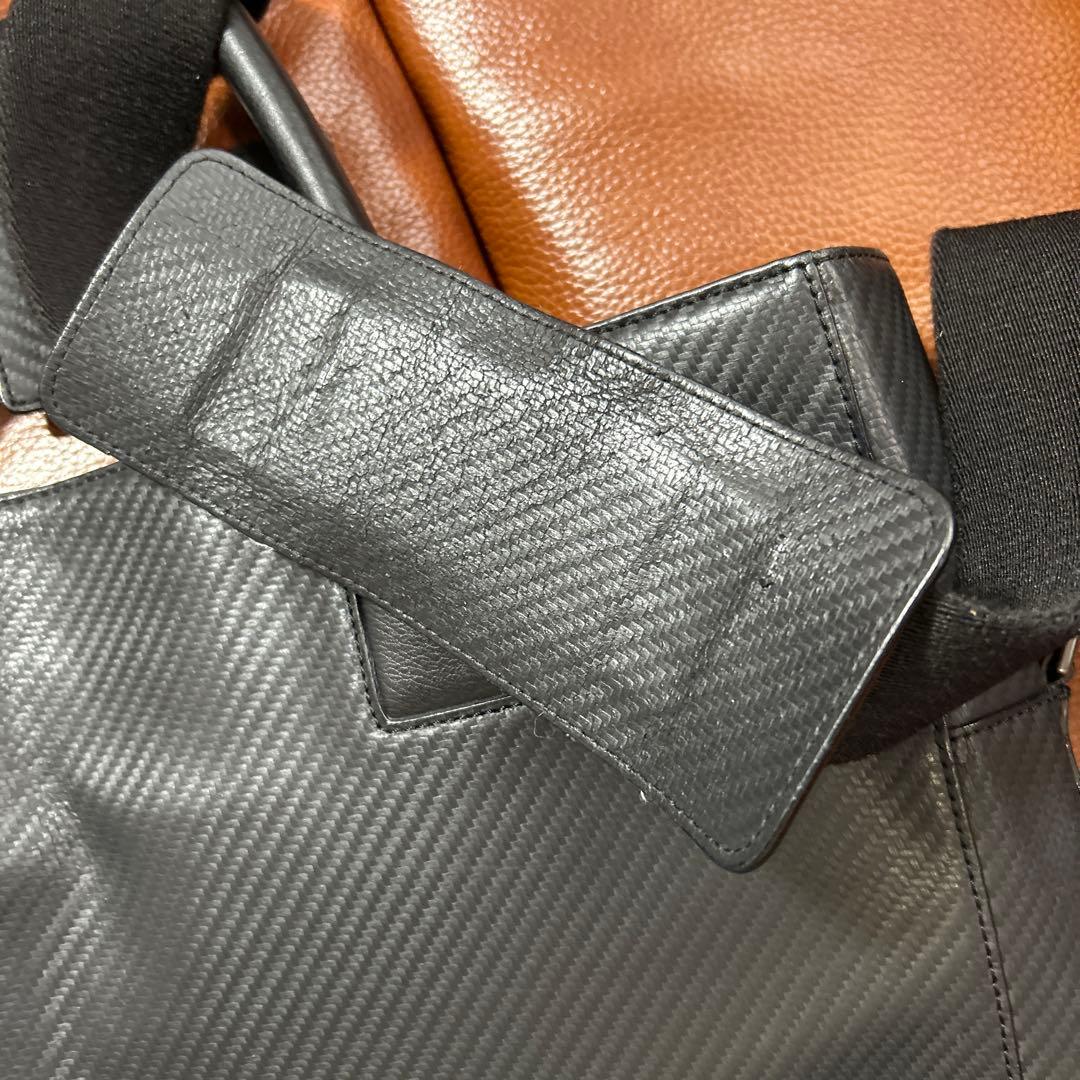 「最終価格」ダンヒル　ビジネスバッグ　馬革