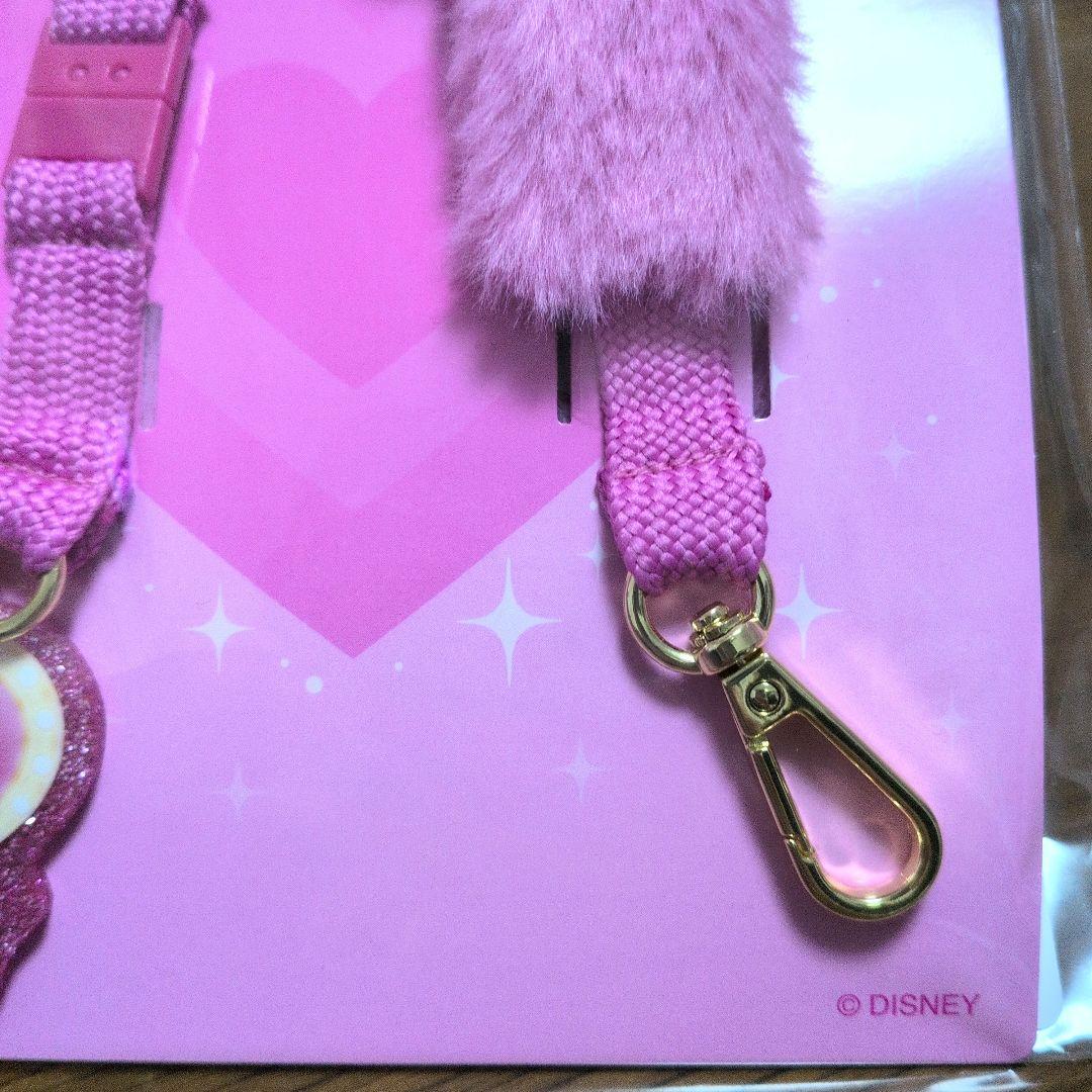 ディズニー　ミニーファンダーランド　スマートフォンアクセサリーストラップ付き