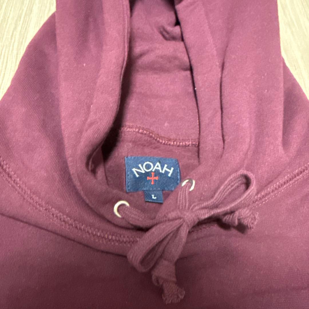 NOAH バーガンディ パーカー