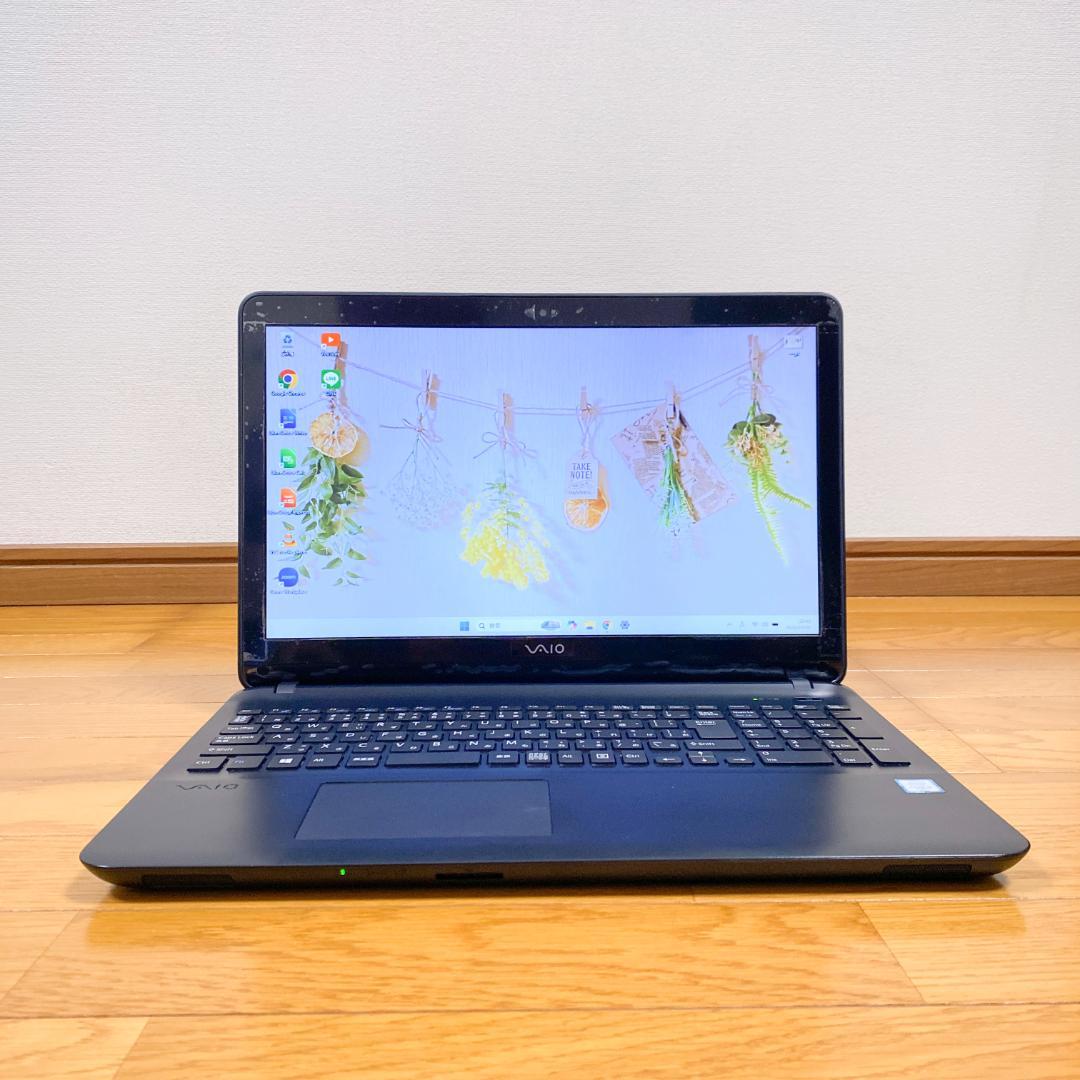 1台限り！4コアi5 SSD メモリ8 Win11 VAIO大画面ノートパソコン