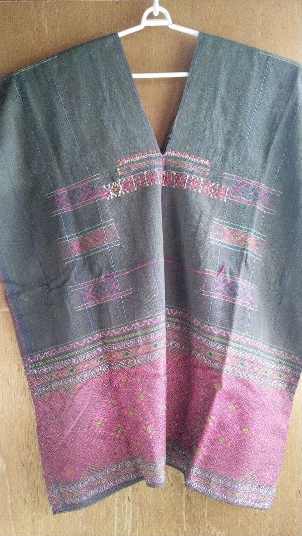 ミャンマー ヴィンテージ 民族衣装 アジアの手仕事