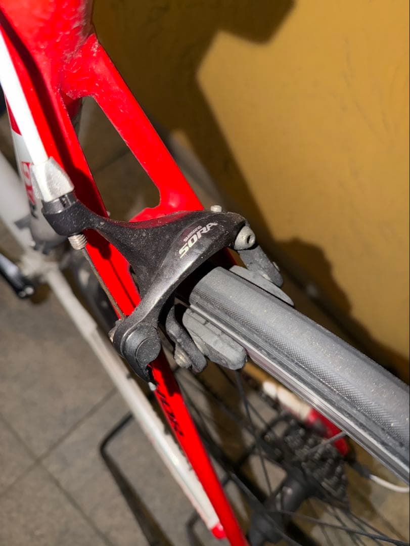 ANCHOR RA9 ロードバイク ホワイト/レッド