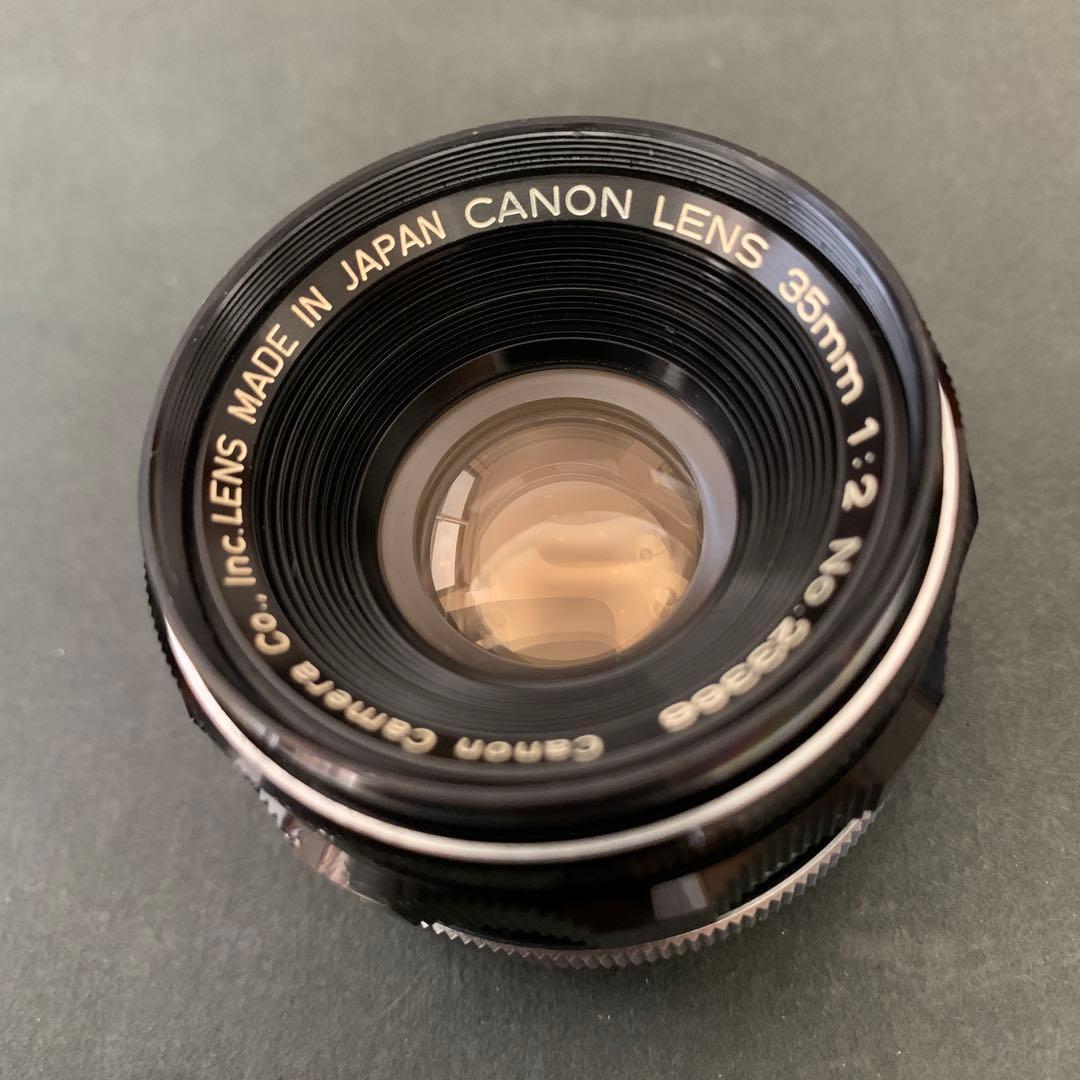 Canon 35㎜ F2 Lマウント