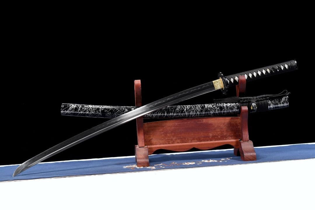 1060-武具 刀装具 日本刀　模造刀 居合刀 武士道 武蔵 鑑賞用 手鍛造打