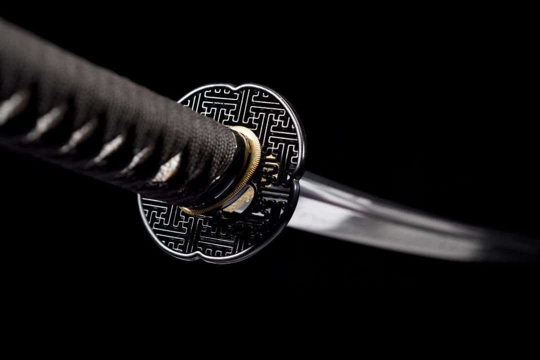 1060-武具 刀装具 日本刀　模造刀 居合刀 武士道 武蔵 鑑賞用 手鍛造打