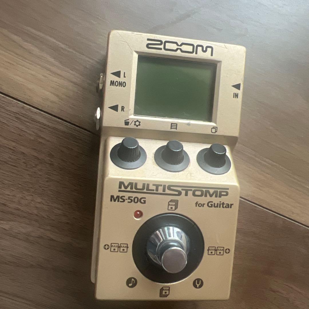 ZOOM MS-50G 限定版ゴールド ギターエフェクター