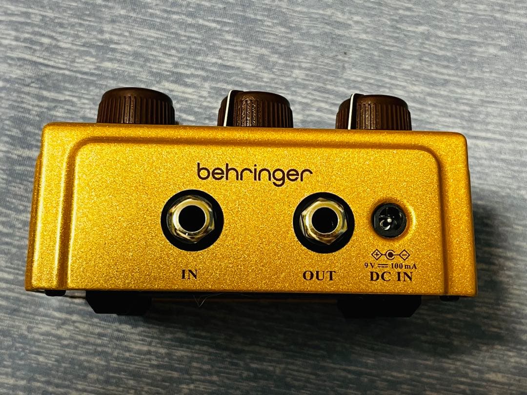behringer CENTAUR OVERDRIVE 【初期型名称＆デザイン】