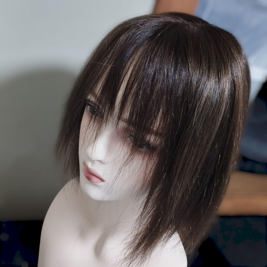 百合子ウィッグ　るる　イヤリングカラーなし再カラー済み　Lサイズ