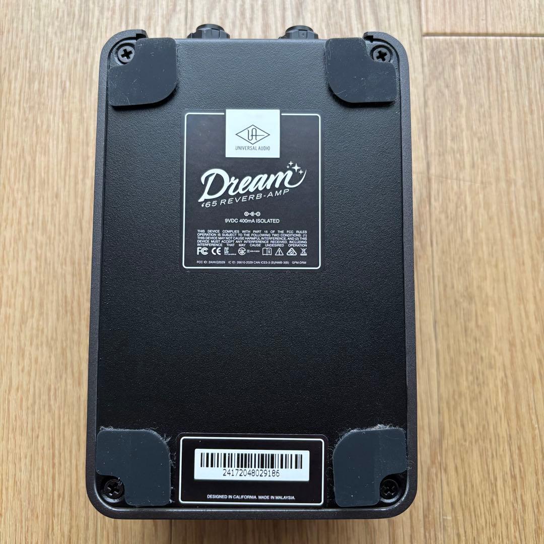 【美品】UAFX Dream ’65 Reverb