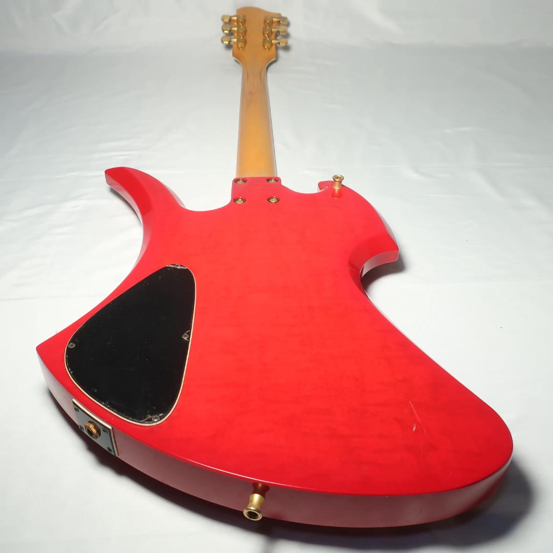 Burny HIDEモデル MG-85X モッキンバード ギター ギグバッグ付