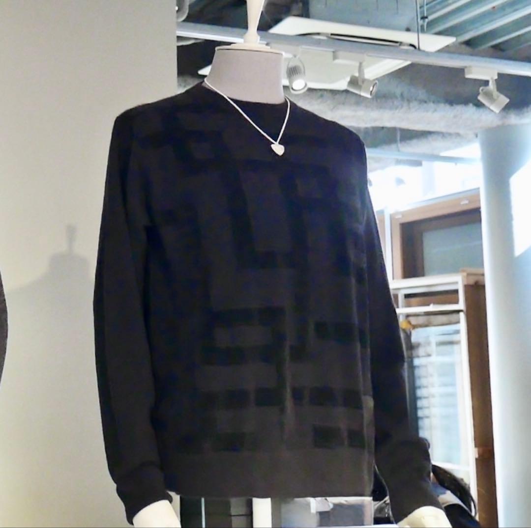 布袋寅泰 HOTEI× TAKEO KIKUCHI カシミヤセーター ブラック