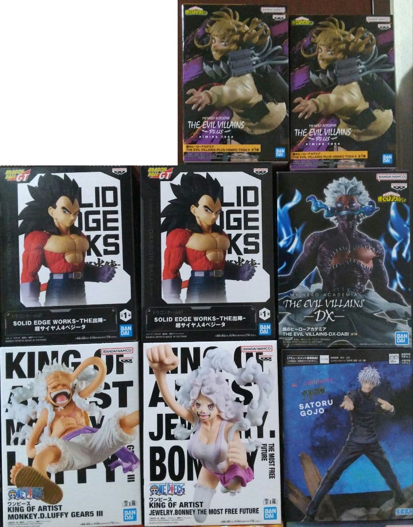 フィギュア まとめ売り 26個 ドラゴンボール ワンピース ヒロアカ