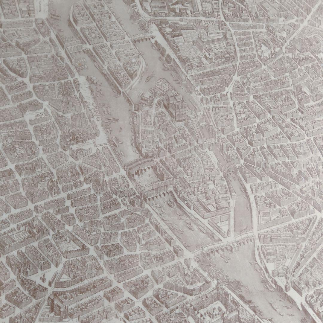 古地図 PLAN de PARIS Turgot